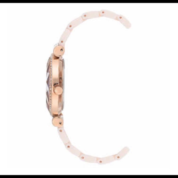 Anne Klein Ceramic Bracelet Watch Set - Picture 3 of 5